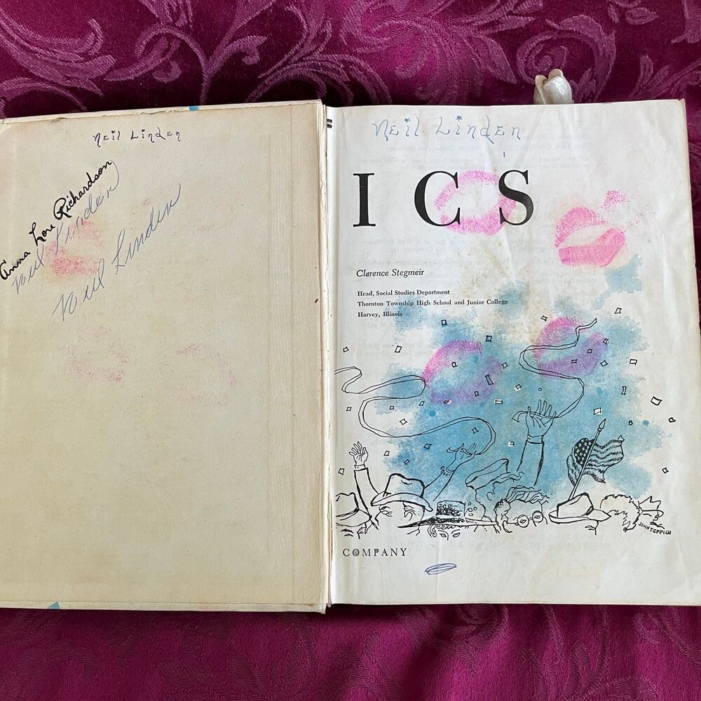 1956 Civics ICS by Clarence Stegmeir. Scarce Vintage Book - Picture 3 of 10